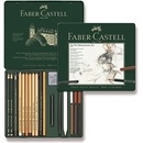Výtvarné a kreativní sady Faber-Castell 112976 Pitt Monochrome sada uměleckých výtvarných potřeb 21 ks