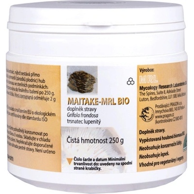 MRL Maitake BIO mycélium/biomasa 250 g