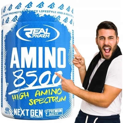 Real Pharm Amino 8500 400 kapslí