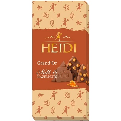 Heidi mléčná s lískovými ořechy 100 g