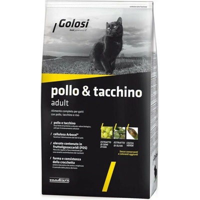 Zoodiaco Golosi Cat Adult Pollo & Tacchino Kuřecí a krůtí 1,5 kg