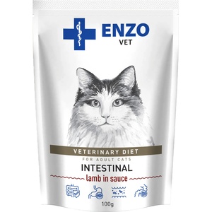 ENZO VET Intestinal с агнешко в сос за котки 100 г