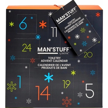 Technic Man's Stuff Adventní kalendář s kosmetikou pro muže 2024