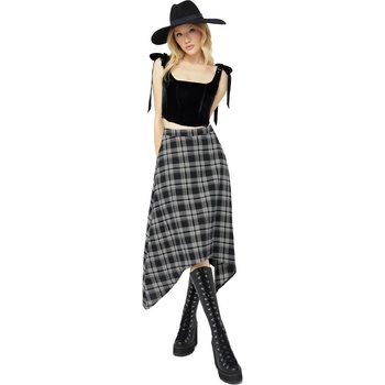 KILLSTAR Дамска пола KILLSTAR - Cursed Meadows - Tartan - KSRA011977