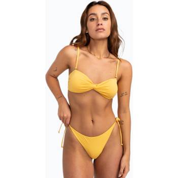 Billabong Горнища на бански костюми Billabong Sol Searcher Tie Side Tanga golden peach