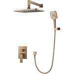 Inter Ceramic Месингов смесител за вграждане 8123191brush rose gold (8123191brush rose gold)