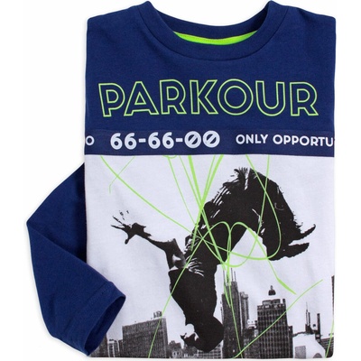 Chlapecké tričko CANGURO PARKOUR modré – Hledejceny.cz