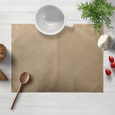 Biante Zamatové prestieranie Velvet Prémium SVP-045 Kávovo béžové 30x40 cm