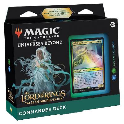 Wizards of the Coast Magic: The Gathering - The Lord of the Rings: Tales of Middle-earth Commander Deck - Elven Council (EN)