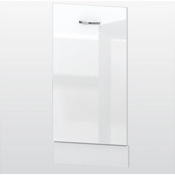 Голд - Аполо Врата за съдомиялна с цокъл Алис b64 45 см бял гланц