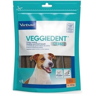 Virbac CET Veggiedent Fresh S 15 ks psy do 10 kg