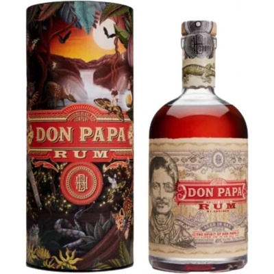 Don Papa Rum Christmas Cannister 40% 0,7 l (tuba)