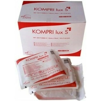 ZARYS KOMPRI LUX S-17N 8W Kompresný obvaz bez röntgenovej nite, 7,5 cm x 7,5 cm 3 ks