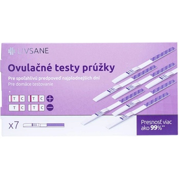 Livsane Ovulačný test prúžky 7 ks