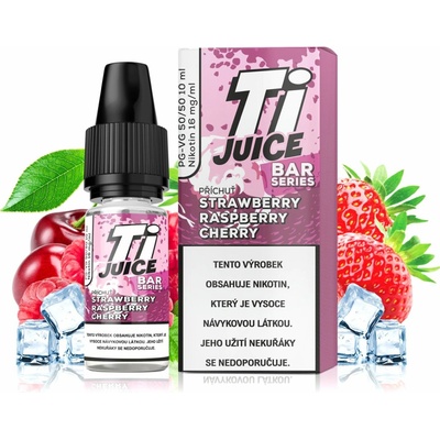 TI JUICE Strawberry Raspberry Cherry 10 ml 16 mg