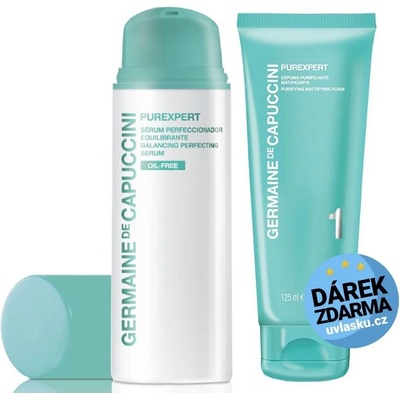 Germaine de Capuccini Purexpert Balancing Perfecting Serum 50 ml + Čisticí zmatňující pěna Purexpert 125 ml darčeková sada