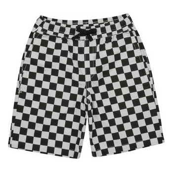 Vans Dětské kraťasy RANGE ELASTIC WAIST SHO černá