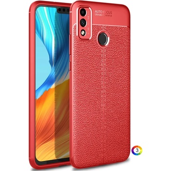 Image 1 of Huawei Honor 9X Lite Удароустойчив Litchi Skin Калъф и Протектор