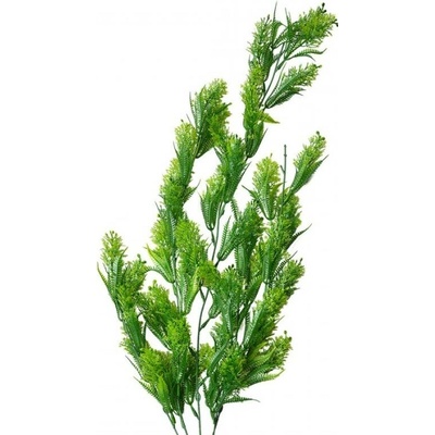 Umělá rostlina střapaté zelené lístky – 75 cm