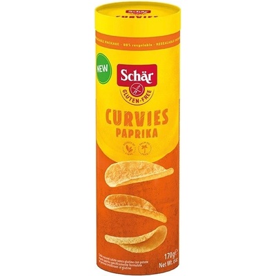 Schär Curvies Paprika Lupienky bezgluténové so zemiakmi 170 g