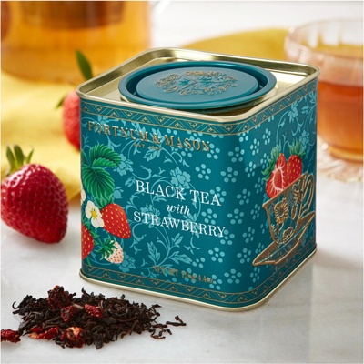 FORTNUM & MASON černý čaj S JAHODOU sypaný 125 g