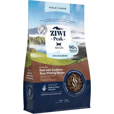 ZIWIPEAK Cat Steam & Dried sušené hovězí 2,2 kg