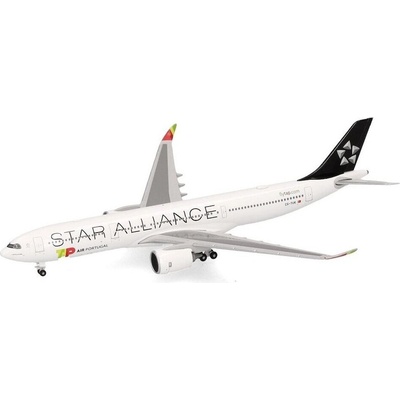 Herpa A330-941 TAP Air Portugal Star Alliance Colors Named D. Francisco de Almeida 1:500