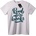 NOONEBRAND Тениска Четете Повече Книги - XS, White