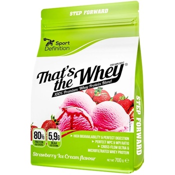 SportDefinition 100% That's The Whey Premium Protein 700 g