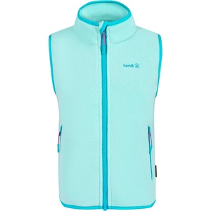 Kamik Детски поларен елек Kamik Kid's Dawn Fleece vest - Azure / Aqua - размер 164 (EU) (703-5355-0716)