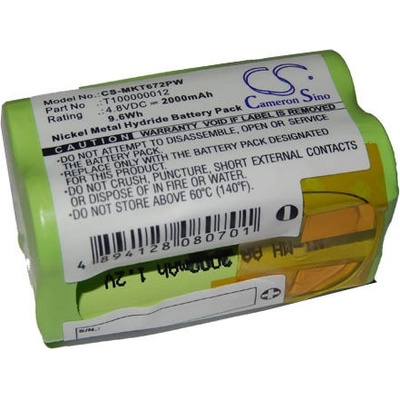 VHBW Батерия за Makita 6722DW / 6723DW, 4.8 V, 2.0 Ah (800105497)