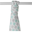 XKKO Bambusová osuška Scandinavian 90x100 Mint Cross