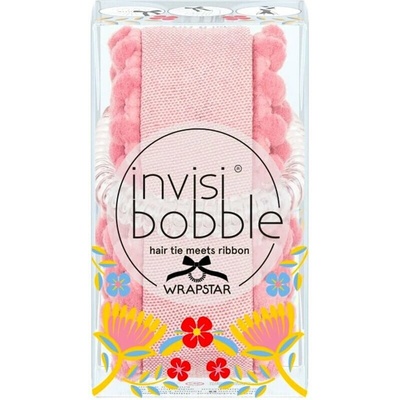 Invisibobble WRAPSTAR Flores & Bloom gumička do vlasov so stuhou Ami & Co