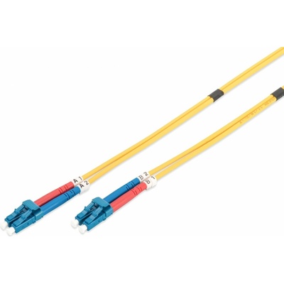 Digitus DK-2933-03 Fiber Optic Patch Cord, LC to LC, Singlemode, OS1, 09/125 µ, Duplex Length 3m