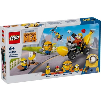 LEGO® Despicable Me 4 - Minions and Banana Car (75580)