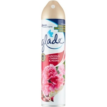 Glade Aerosól pivónia a višňa osviežovač vzduchu 300 ml