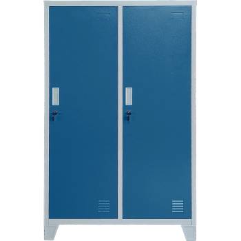 Carmen Метален шкаф Carmen CR-1604-2 JZ - Сив / син (3580174_1)