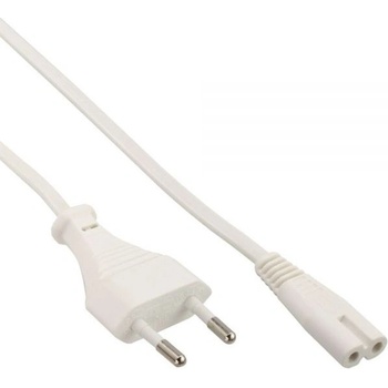 InLine 4043718107070 захранващ кабел Бяла 1, 5 м CEE7/16 C7 разклонител (16654W) (16654W)