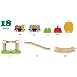 BRIO Моето първо дървено влакче с релси (33727)