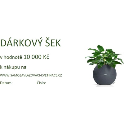 Lechuza Dárkový šek 10 000Kč