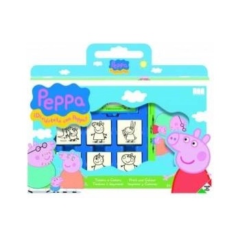 Comandante Dante Pieczatki in a suitcase Swinka Peppa 7pcs 7875 DANTE