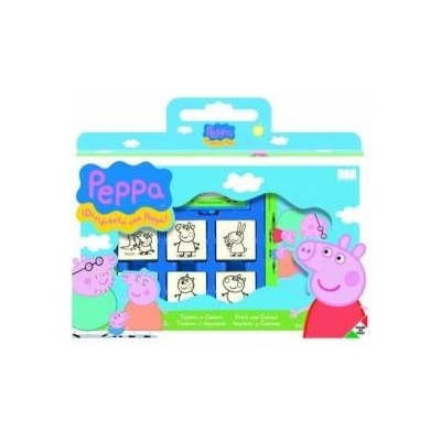 Comandante Dante Pieczatki in a suitcase Swinka Peppa 7pcs 7875 DANTE