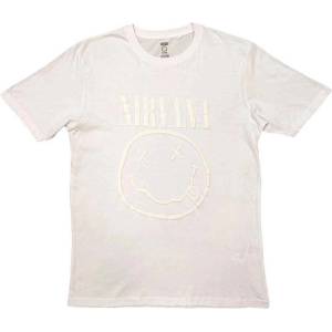 Nirvana White Happy Face (Hi-Build White-On-White) White XL Риза (NIRVTS78MW04)