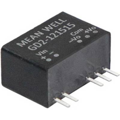Mean Well GD2-121503 Měnič DCDC IN12V, OUT15+(-3)V