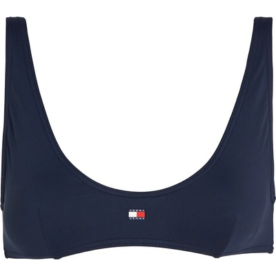 Tommy Hilfiger Горнище Tommy Hilfiger Heritage Scoop Neck Bralette Bikini Top - Skinny Stripe