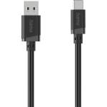 Hama Кабел usb-a - usb-c, 2 м, черен (201812)