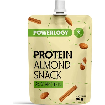 Powerlogy Proteín Almond Snack 90 g