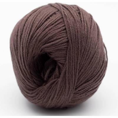 Příze bavlněná BC GARN Alba GOTS 50 g různé odstíny Barva: 29 DARK BROWN