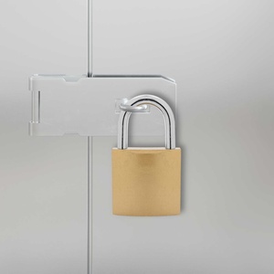 vidaXL U Lock с ключове 6 бр. Месинг Желязо (42021907)