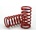 Traxxas Spring, shock (red) (GTR) (6.4 rate purple) (1 pair), TRX5445 (TRX5445)